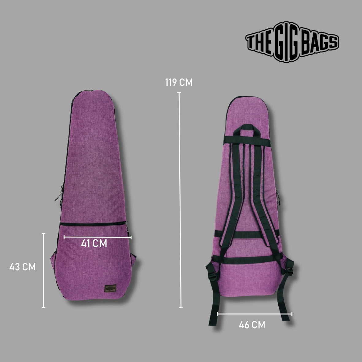 bass bags elgouna egypt purple guitar case