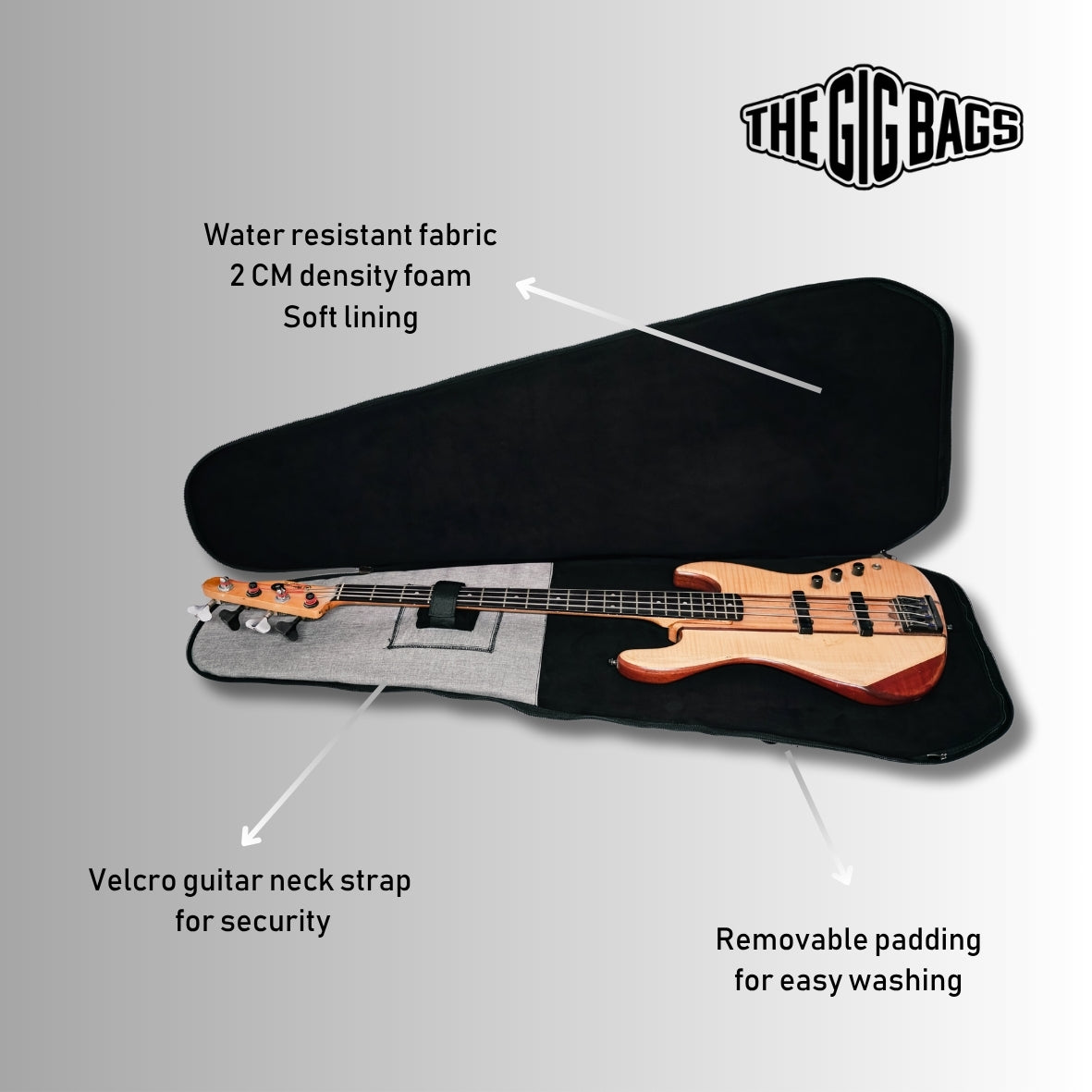 BASS case cairo soft bass cases light grey