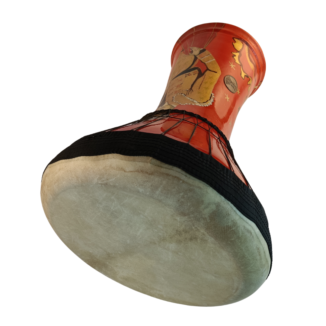 buy duholla drum with goat skin percussion akram al sharif