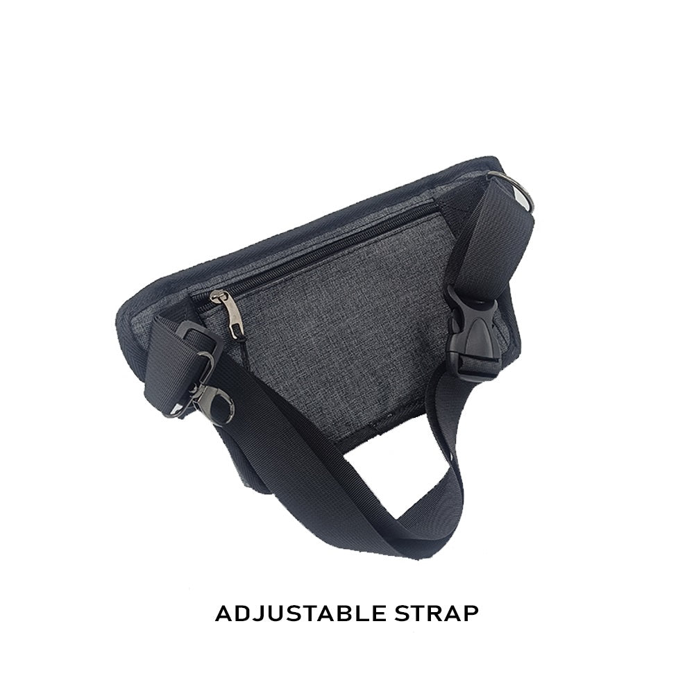 travel waist bag egypt grey fanny pack el gouna