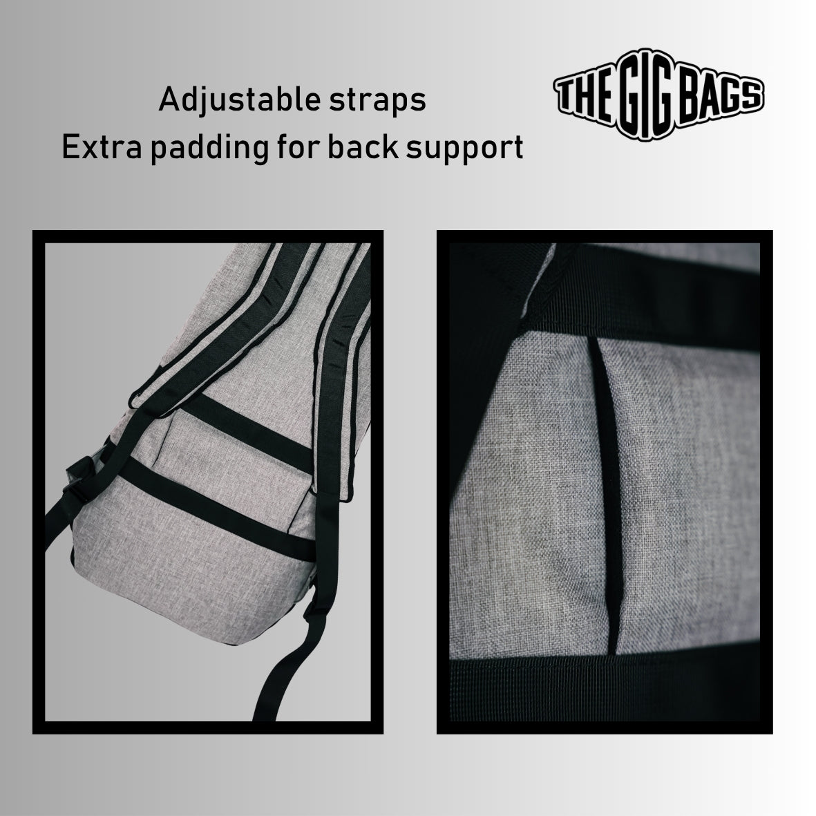 guitar bag 1-pocket egypt grey case color