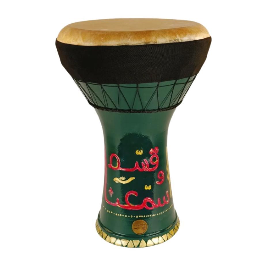 large dohola drum paint art sayed khalil قسم و سمعنا