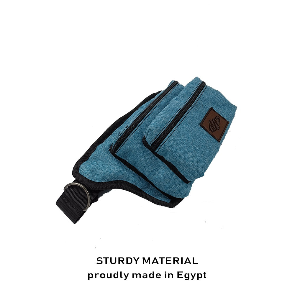 waist bag el gouna shop egypt light-blue fanny packs