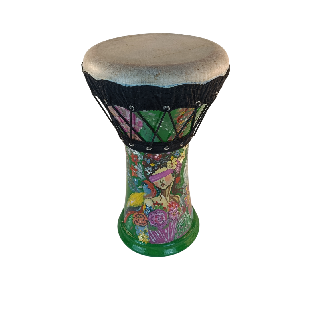 small darbuka tabla paint drawing egypt