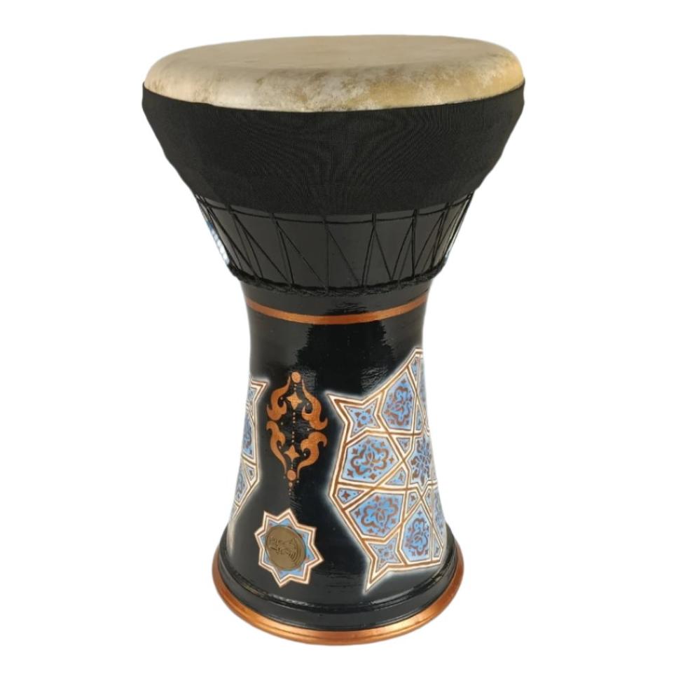 Ceramic darbuka handmade drum akramalsharif arabic design