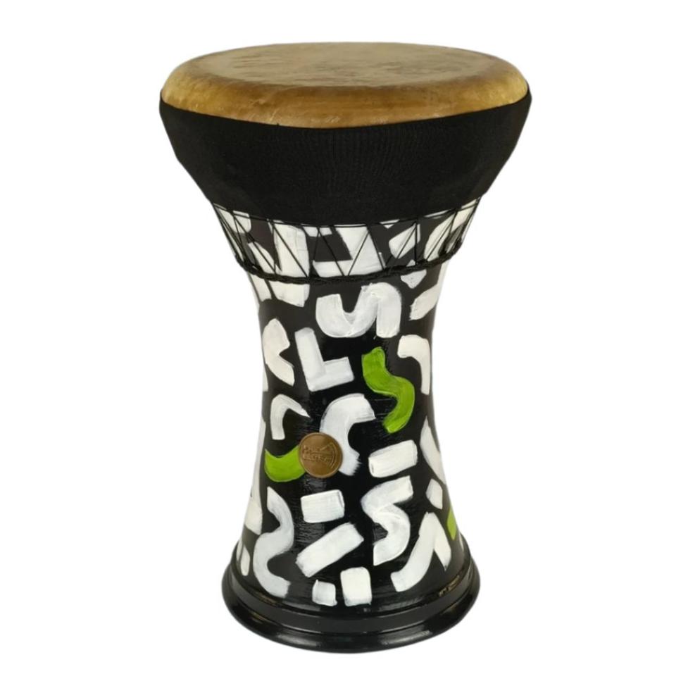 Darbuka solo percussion tabla hand made clay ceramic modern decorative art val  ديكور طبله فخار رسم يدوي