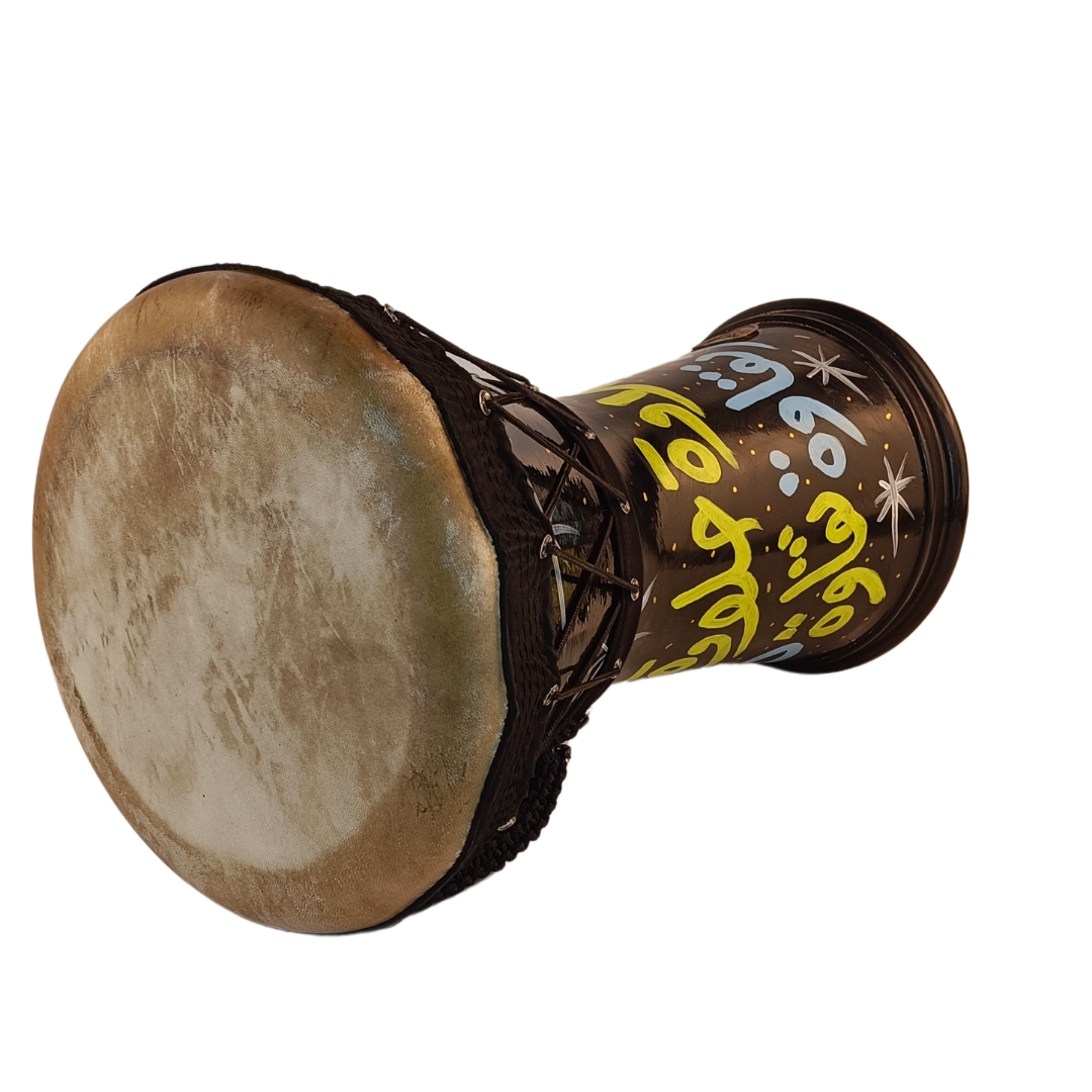 Darbuka Black Tabla with Calligraphy Akram Al Sharif Percussion ...