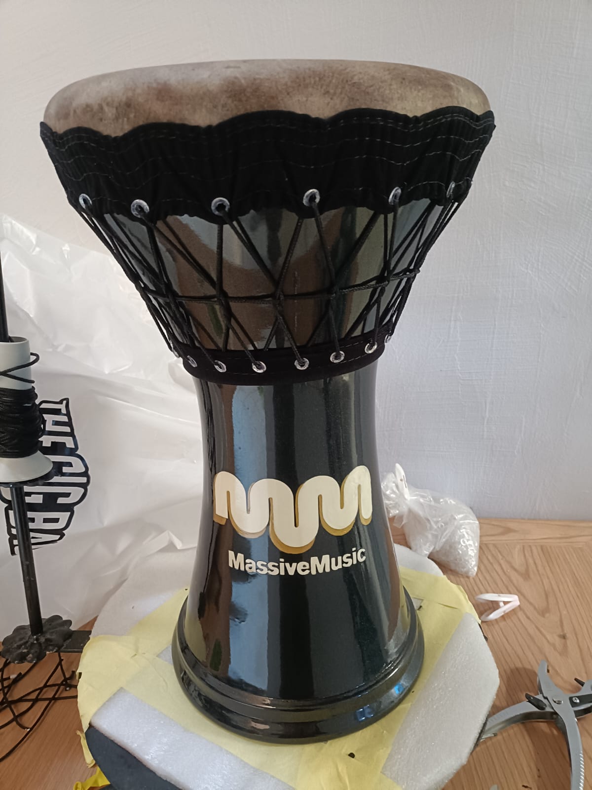 Custom Design Darbouka Drum Egypt by Akram Al Sharif