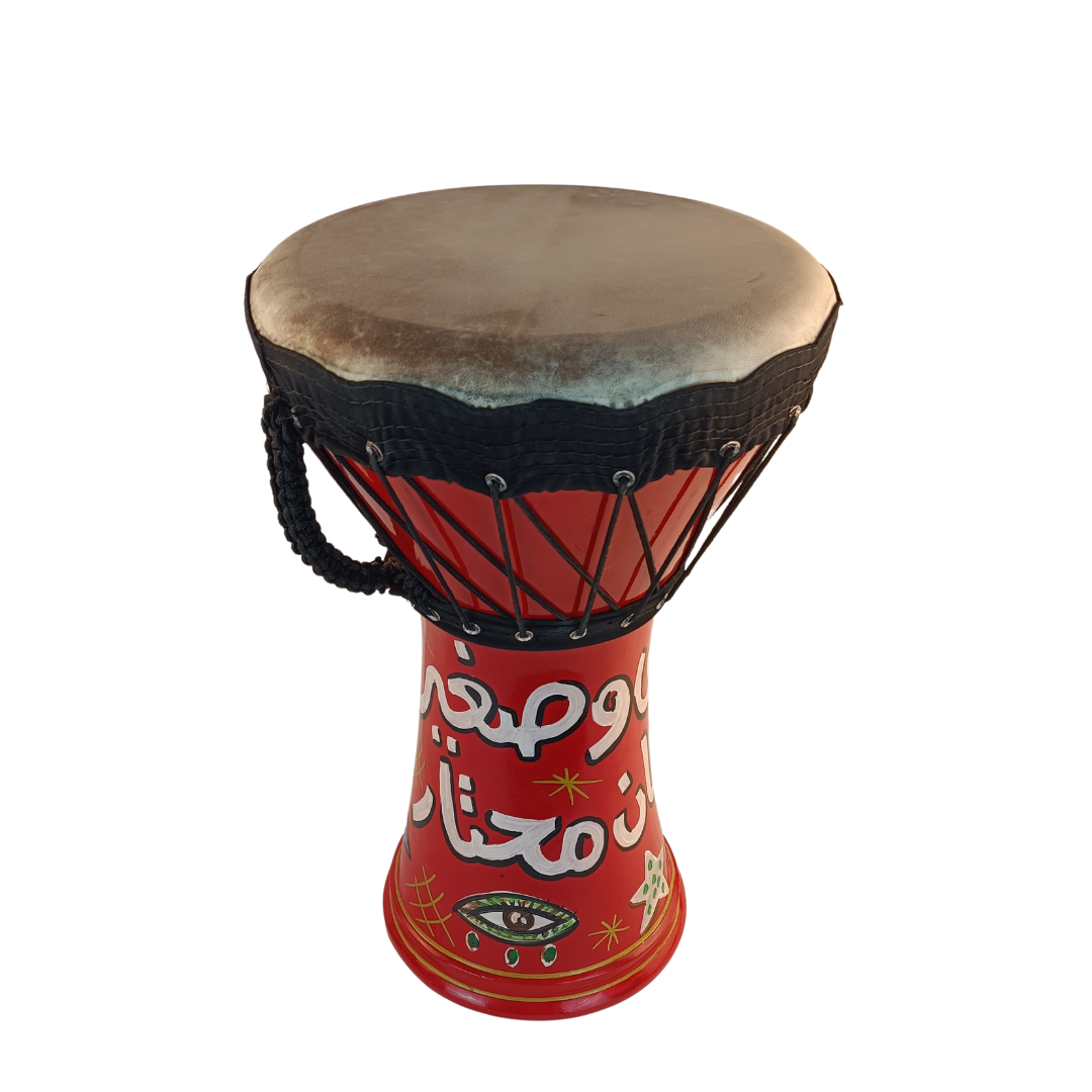 darbuka tabla with calligraphy egypt drum model DRCG002