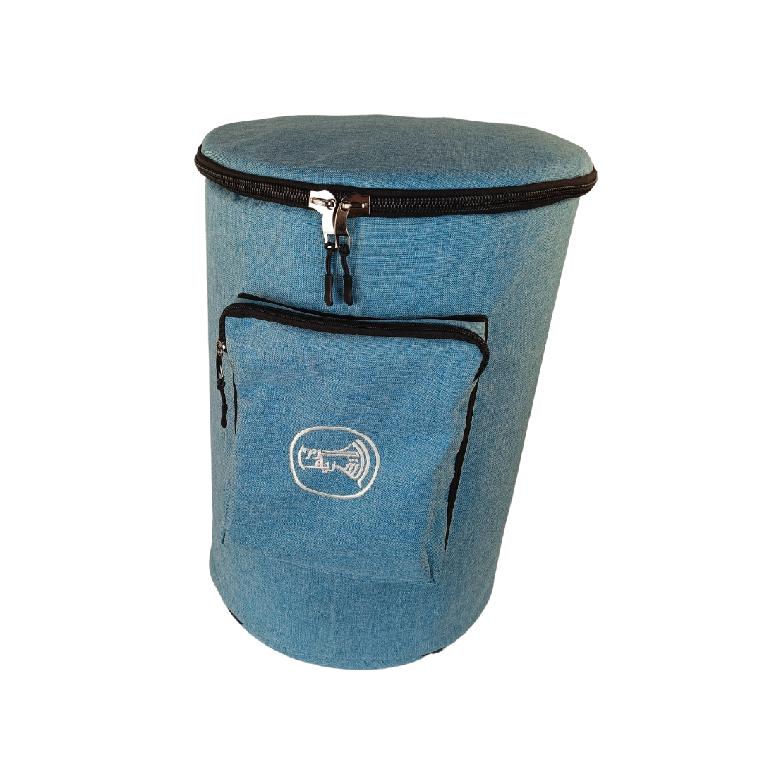 douhola case turquoise blue drum accessories Egypt Tablona Percussion