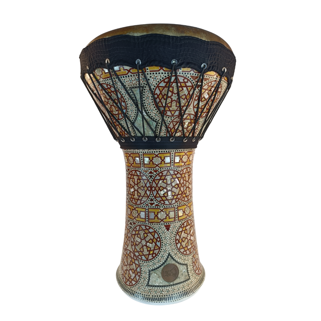 Egypt ceramic duholla drum with pearl art