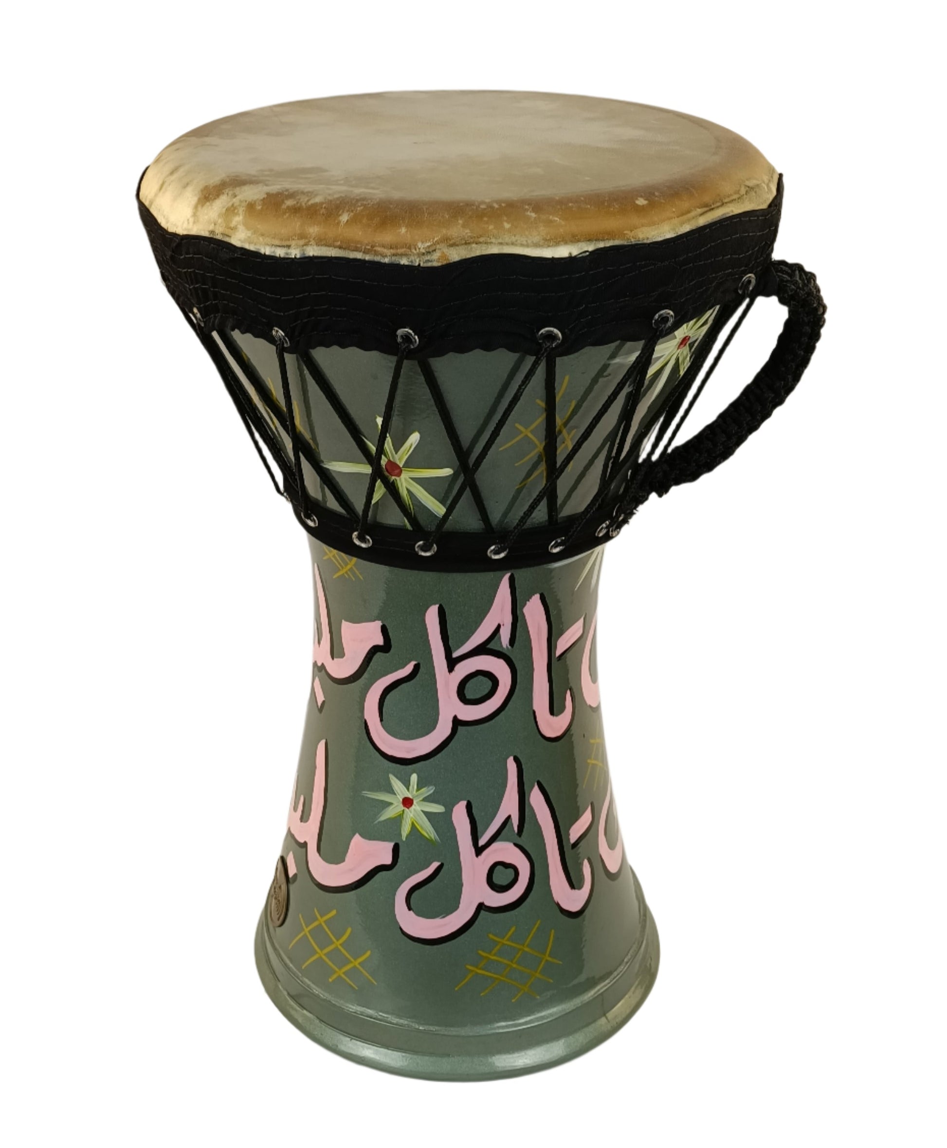 egyptian drabuka tabla with arabic art