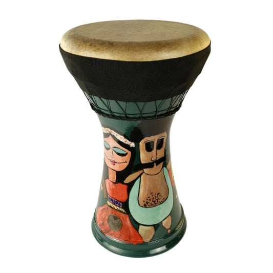 egyptian drum darbuka percussion natural skin جلد ماعز دربكه طبله فخار