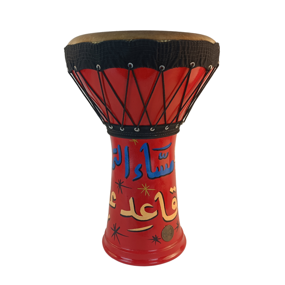 goat skin red tabla duholla percussion