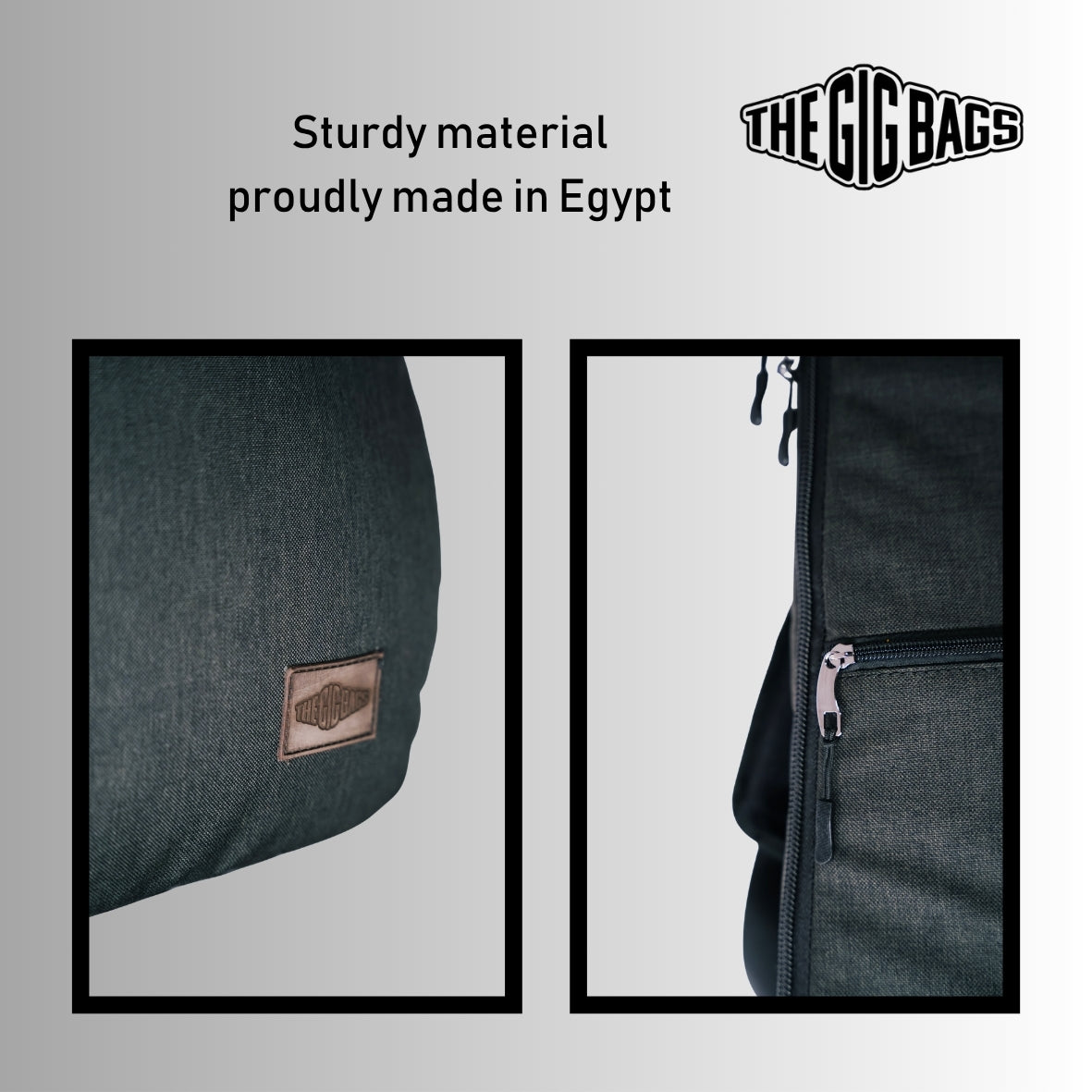 guitar case Egypt gig bags olive-green bags for guitars