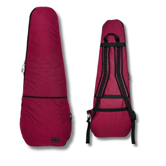 guitar case red gig bags protective bag