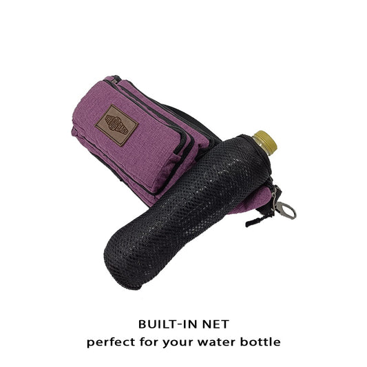 waist bag 5-pockets fanny pack egypt built-in net for water bottle